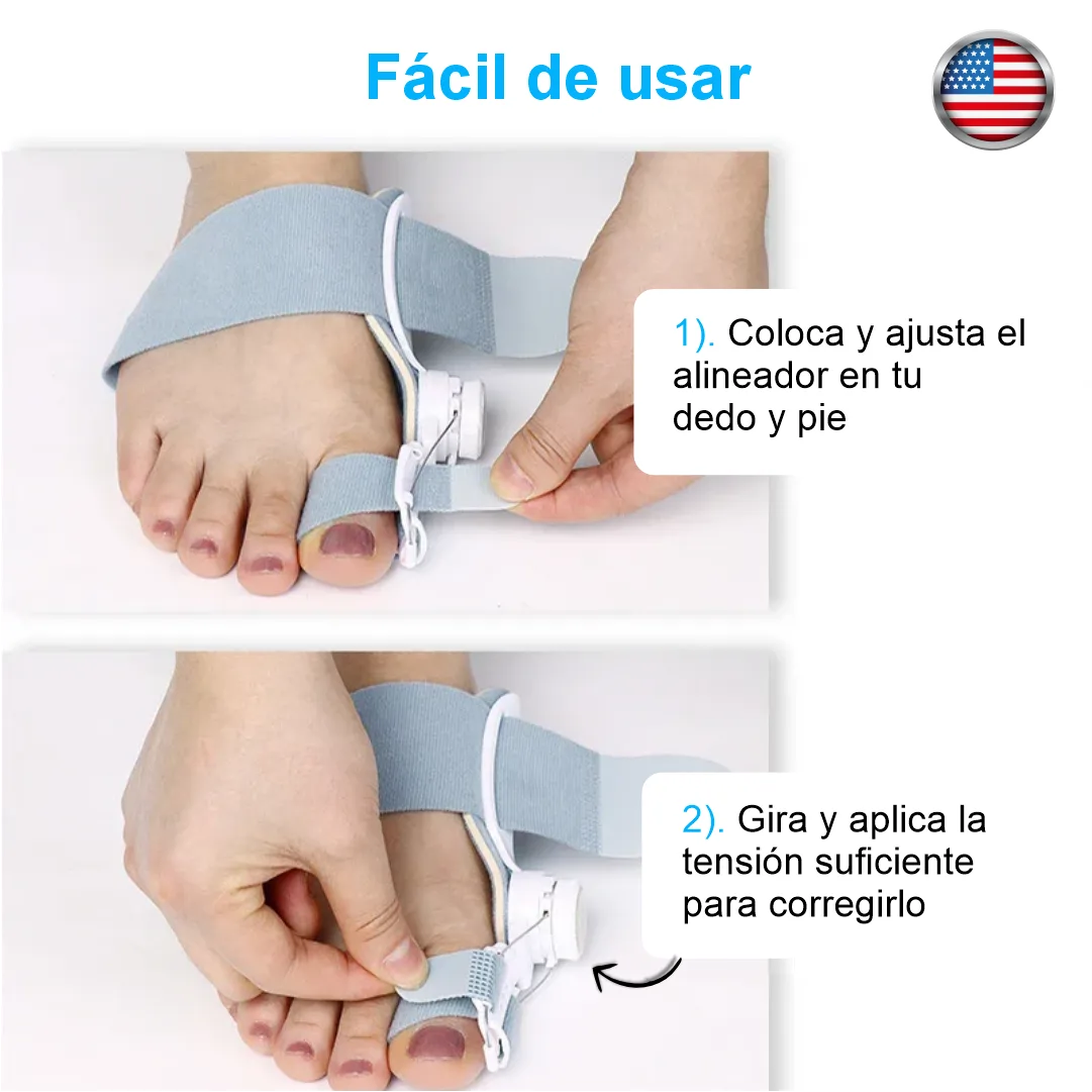 Corrector de juanetes: Camina sin dolor y recupera la forma natural de tus pies