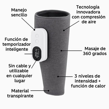 LegVibe 3 en 1: Recupera la ligereza y bienestar en tus piernas en solo 15 minutos al día