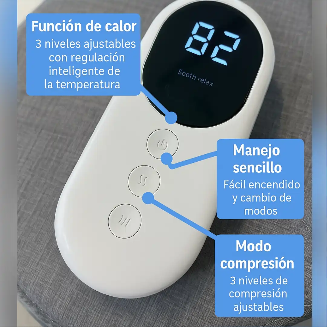 LegVibe 3 en 1: Recupera la ligereza y bienestar en tus piernas en solo 15 minutos al día