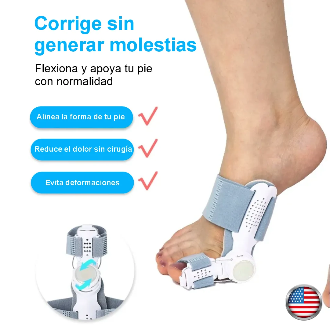 Corrector de juanetes: Camina sin dolor y recupera la forma natural de tus pies