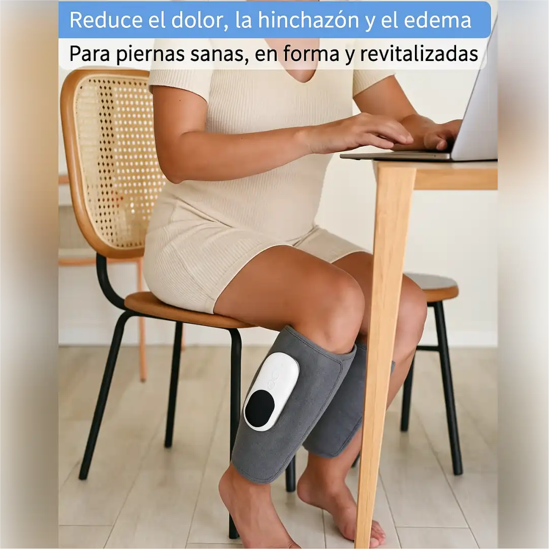 LegVibe 3 en 1: Recupera la ligereza y bienestar en tus piernas en solo 15 minutos al día