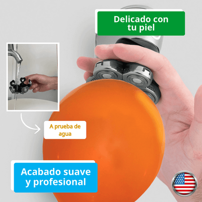 Buumzy Shaver: Consigue una piel suave y un look impecable sin cortes, sin irritaciones y sin esfuerzo.